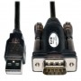 Eaton U209-000-R Tripp Lite USB to RS232 Serial Adapter Cable 5 ft