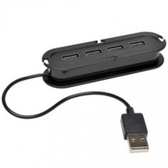 Eaton U222-004 Tripp Lite 4-Port USB 2.0 Ultra-Mini Hub