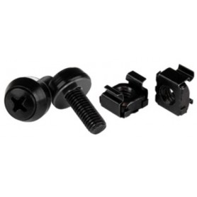 StarTech.com M6 x 12mm - M6 Mounting Screws and Cage Nuts