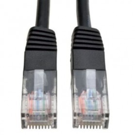 Eaton N002-002-BK Tripp Lite 2 ft Cat5e Ethernet Cable Black RJ45 M M