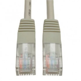 Eaton N002-001-GY Tripp Lite 1 ft Cat5e Ethernet Cable Gray RJ45 M M