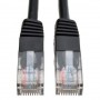 Eaton N002-005-BK Tripp Lite 5 ft Cat5e Ethernet Cable Black RJ45 M M