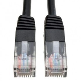 Eaton N002-005-BK Tripp Lite 5 ft Cat5e Ethernet Cable Black RJ45 M M