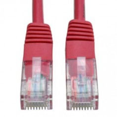 Eaton N002-007-RD Tripp Lite 7 ft Cat5e Ethernet Cable Red RJ45 M M