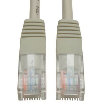 Eaton N002-010-GY Tripp Lite 10 ft Cat5e Ethernet Cable Gray RJ45 M M