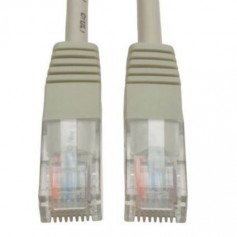 Eaton N002-010-GY Tripp Lite 10 ft Cat5e Ethernet Cable Gray RJ45 M M