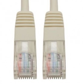 Eaton N002-010-WH Tripp Lite 10 ft Cat5e Ethernet Cable White RJ45 M M