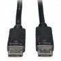 Eaton P580-025 Tripp Lite DisplayPort 1 2 Cable 25 ft 4K 60Hz M M