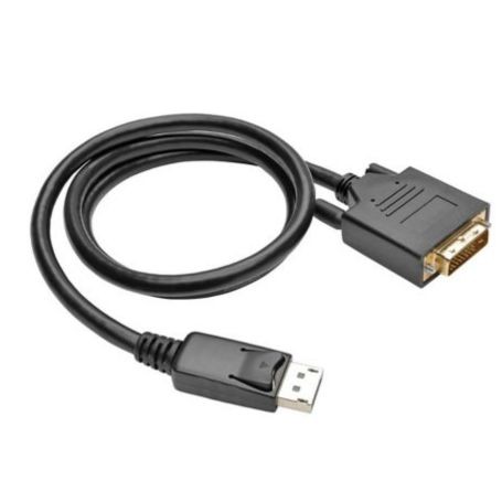 Eaton P581-003-V2 Tripp Lite DisplayPort 1 2 to DVI-D Active Adapter Cable 3 ft