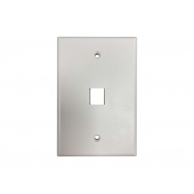 Eaton N042AB-001-IVM 1-Port Single-Gang Keystone Wall Plate Compatible Tripp Lite