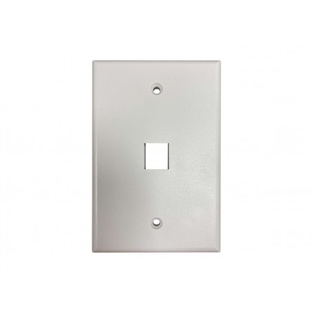 Eaton N042AB-001-IVM 1-Port Single-Gang Keystone Wall Plate Compatible Tripp Lite