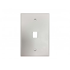 Eaton N042AB-001-IVM 1-Port Single-Gang Keystone Wall Plate Compatible Tripp Lite