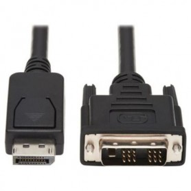 Eaton P581AB-006 Tripp Lite Safe IT DisplayPort to DVI D Antibacterial Cable 6 ft