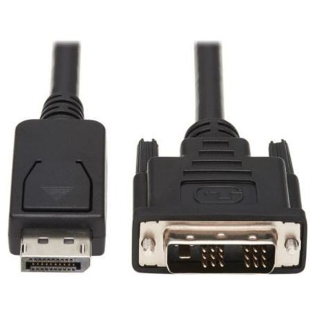Eaton P581AB-006 Tripp Lite Safe IT DisplayPort to DVI D Antibacterial Cable 6 ft