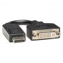 Eaton P134-000 Tripp Lite DisplayPort to DVI I Adapter Cable 6 in