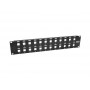 Eaton N062-024-KJ 24-Port 2U Blank Keystone Patch Panel Compatible Tripp Lite