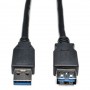 Eaton U324-003-BK Tripp Lite USB 3 0 Extension Cable 3 ft A Male to Female