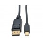 Eaton P583-003-BK 3 ft Mini DisplayPort Adapter Cable Compatible Tripp Lite