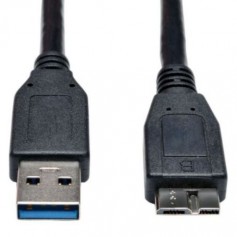 Eaton U326-001-BK Tripp Lite USB 3 0 A to Micro B Cable 1 ft