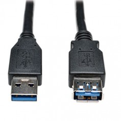 Eaton U324-006-BK Tripp Lite USB 3 0 A to A Extension Cable 6 ft Black