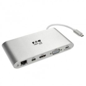 Eaton U442-DOCK1 Tripp Lite USB C Dual Display Docking Station 100W
