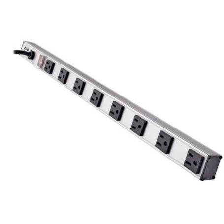 Eaton PS240810 Tripp Lite 8 Outlet Vertical Power Strip 120V 15A 10 ft Cord