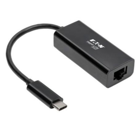 Eaton U436-06N-GB Tripp Lite USB C to Gigabit Ethernet Adapter Black
