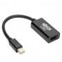 Eaton P137-06N-HD4K6B Tripp Lite Mini DisplayPort to HDMI Active Adapter 4K 60Hz Black
