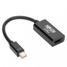 Eaton P137-06N-HD4K6B Tripp Lite Mini DisplayPort to HDMI Active Adapter 4K 60Hz Black