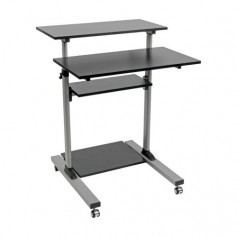 Eaton WWSSRC Tripp Lite Rolling Desk TV/Monitor Cart Height Adjustable