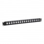 Eaton N062-016-KJ Tripp Lite 16Port 1U Unshielded Blank Keystone Patch Panel 19 in