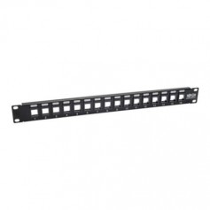 Eaton N062-016-KJ Tripp Lite 16Port 1U Unshielded Blank Keystone Patch Panel 19 in