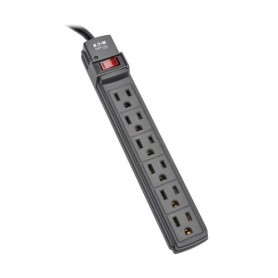 Eaton PS66B Tripp Lite Power It! 6-Outlet Power Strip 6 ft. Cord 15A