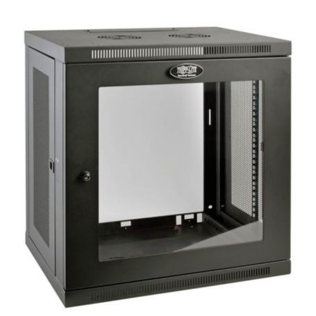 Eaton SRW12UG Tripp Lite SmartRack 12U Wall Mount Rack Enclosure Clear Acrylic Window
