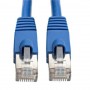 Eaton N262-003-BL Tripp Lite Cat6a 10G Shielded Snagless Ethernet Cable RJ45 MM 3 ft Blue
