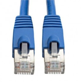Eaton N262-003-BL Tripp Lite Cat6a 10G Shielded Snagless Ethernet Cable RJ45 MM 3 ft Blue