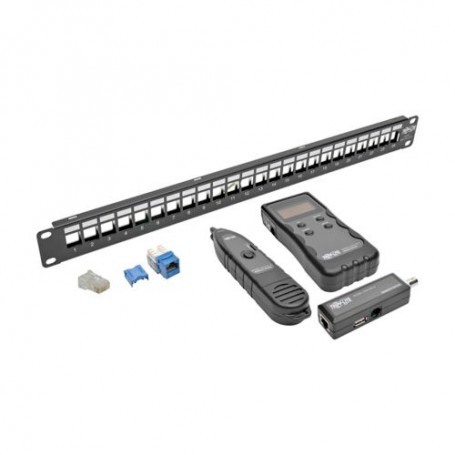 Eaton N062-024-KJ-SH Tripp Lite 24-Port 1U Shielded Blank Keystone Patch Panel