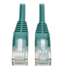 Eaton N001-015-GN Tripp Lite Cat5e 350MHz Snagless Ethernet Cable RJ45 MM 15 ft Green