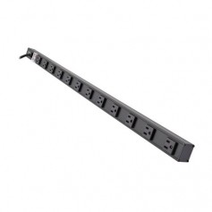 Eaton PS3612B Tripp Lite 12-Outlet Vertical Power Strip 120V 15A