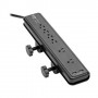 Eaton TLP606DMUSB Tripp Lite 6-Outlet Clamp-Mount Surge Protector
