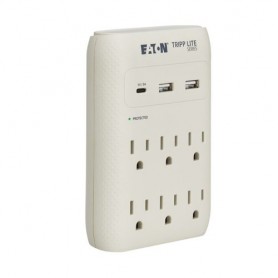 Eaton SK60C Tripp Lite 6-Outlet Surge Protector with USB-C and USB-A