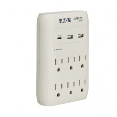 Eaton SK60C Tripp Lite 6-Outlet Surge Protector with USB-C and USB-A