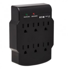 Eaton SK6-0B Tripp Lite Outlet Direct Plug In Surge Protector 750 Joules