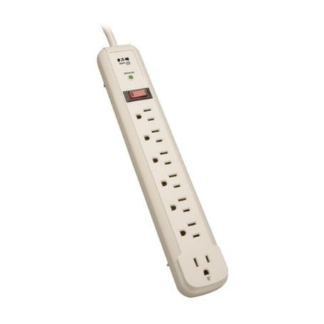 Eaton TLP74R Tripp Lite Protect 7Outlet Surge Protector 1080 Joules 4 ft Cord