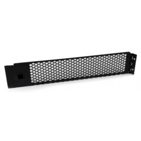 StarTech.com RKPNLHV2U Black Steel Ventilated Front Panel