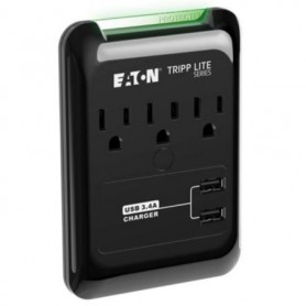 Eaton SK30USB Tripp Lite Protect 3Outlet Surge Protector USB Charging 540 Joules