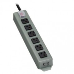 Eaton UL620-15 Tripp Lite 6Outlet Industrial Power Strip 20A 15 ft Cord