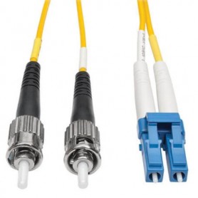 Eaton N368-05M Tripp Lite Duplex Singlemode Fiber Patch Cable LCST 5M
