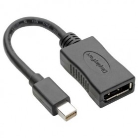 Eaton P139-06N-DP4K6B Tripp Lite Keyspan Mini DisplayPort to DisplayPort Adapter 4K 60Hz 6 in