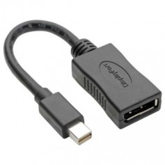 Eaton P139-06N-DP4K6B Tripp Lite Keyspan Mini DisplayPort to DisplayPort Adapter 4K 60Hz 6 in